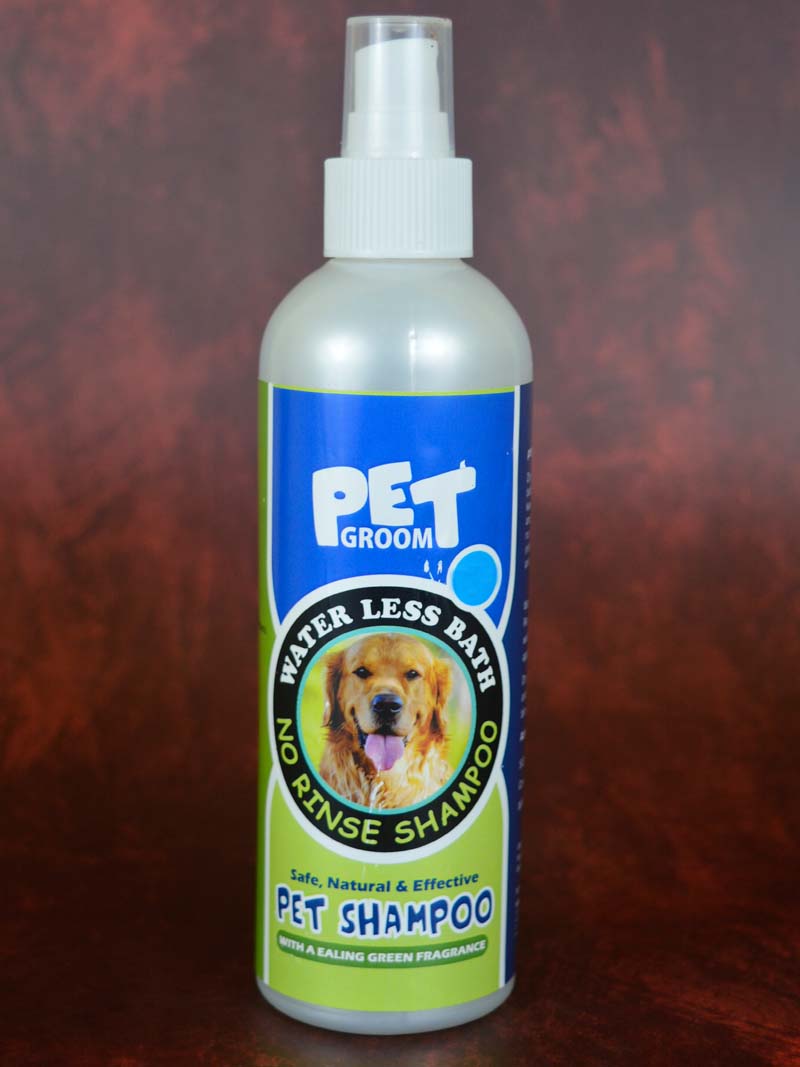 is waterless shampoo safe for dogs